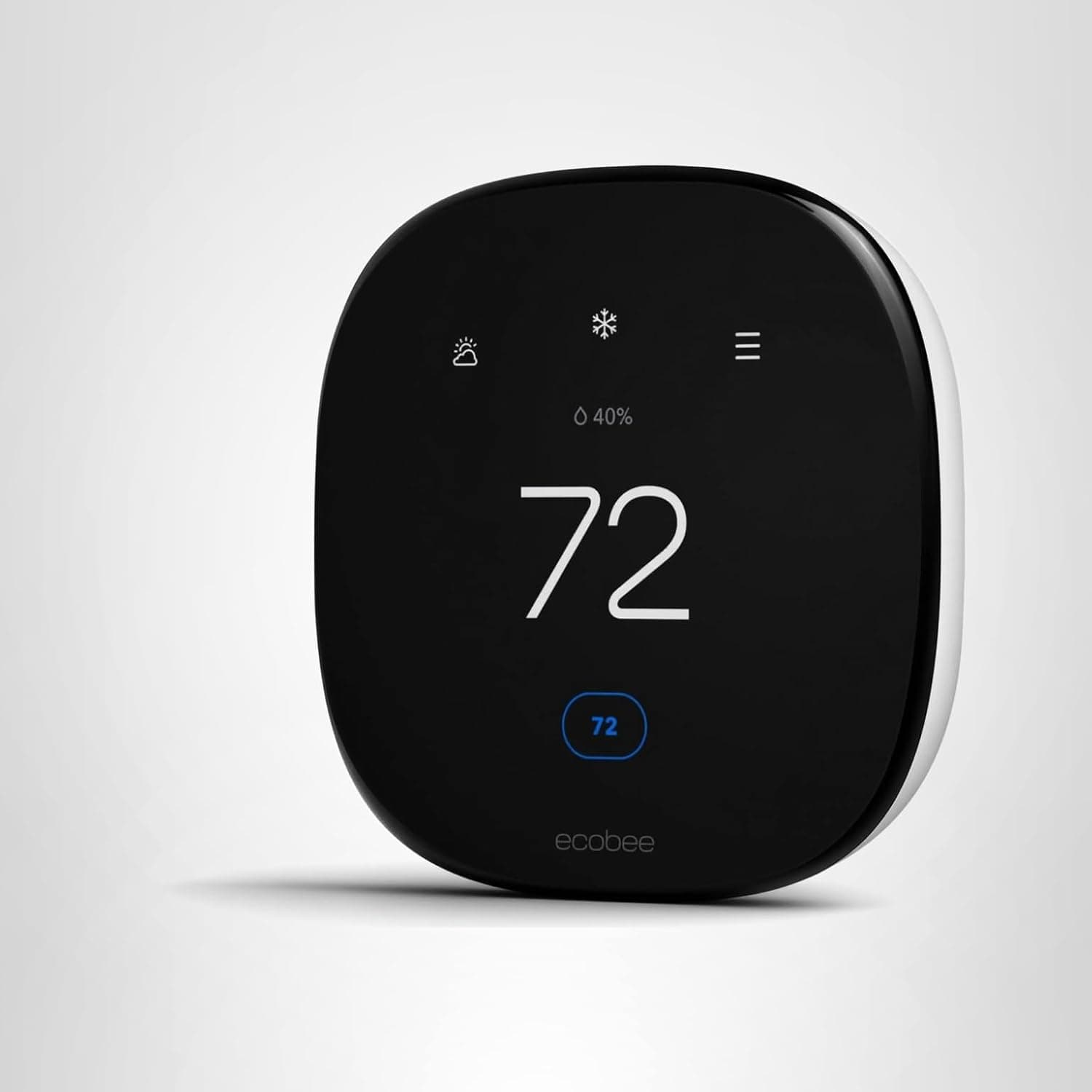 Amazon product: ecobee Smart Thermostat Enhanced - Programmable Wifi Thermostat for backyard studio construction