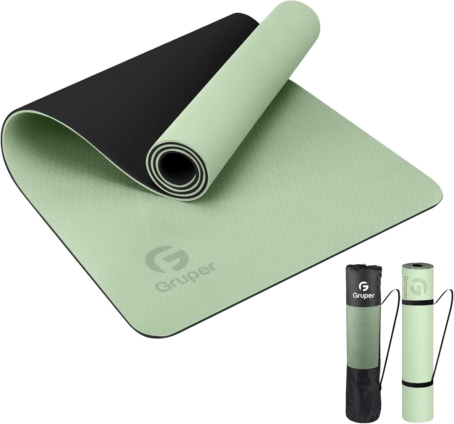 Amazon product: Yoga Mat Non Slip, Eco Friendly Fitness Exercise Mat for backyard studio construction
